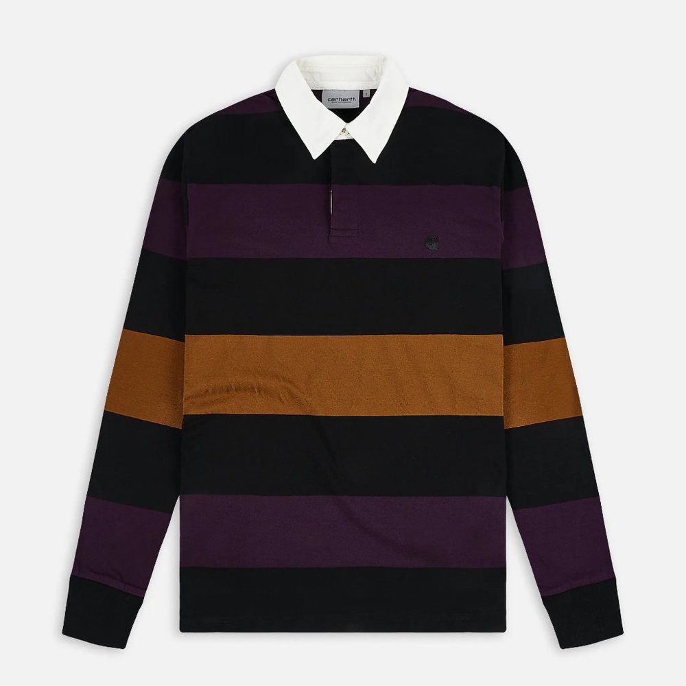 Carhartt WIP Hansen Stripe Rugby Polo